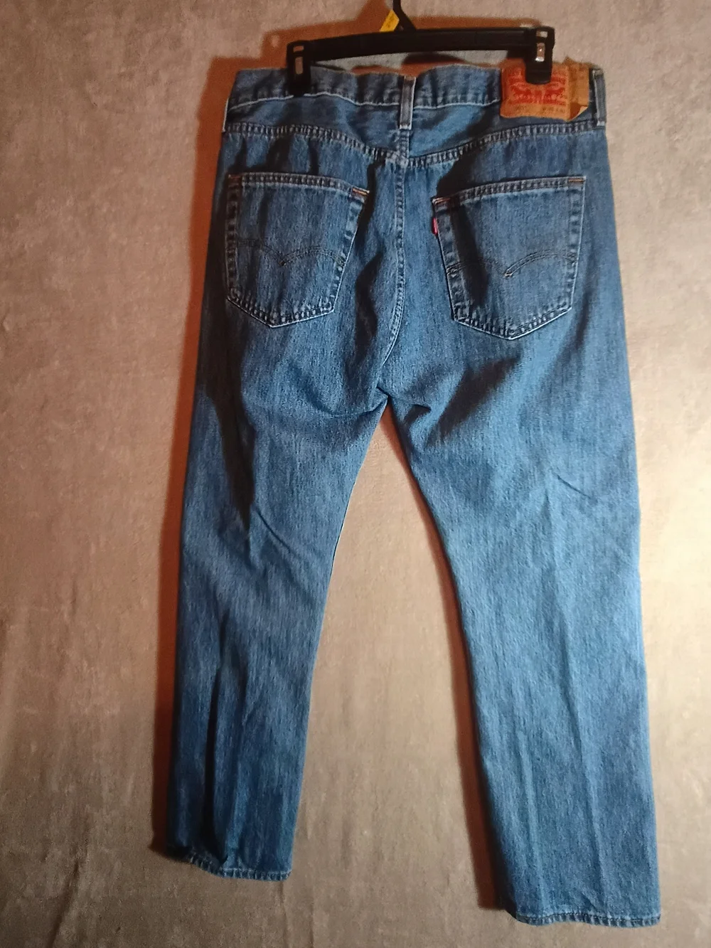 Levis 501 Jeans Mens 36x30 Original Straight ButtonFly Cowboy Rodeo Ranch